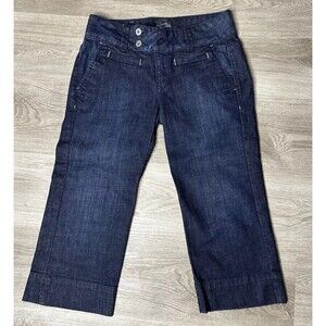 Lucky Brand Jeans Crop Women's 2/26 Dark Rinse House of Fine Clothes